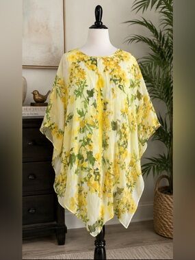 Hard to find limited edition Glamour Nights yellow scarf dress!